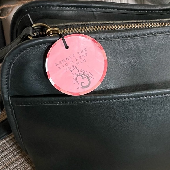 ❤️SOLD❤️Vintage Coach Forest Green Oliver Bag 9902 - Picture 7 of 9